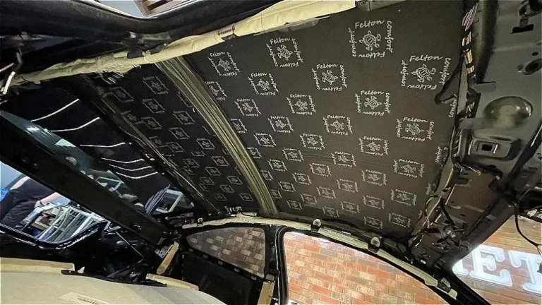 Шумоизоляция-крыши-BMW Coupe 2018-3