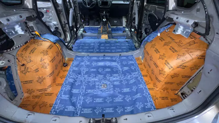 Шумоизоляция багажника Volkswagen Tiguan-2