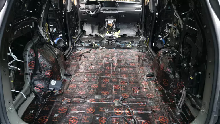 Шумоизоляция пола Hyundai Palisade-2