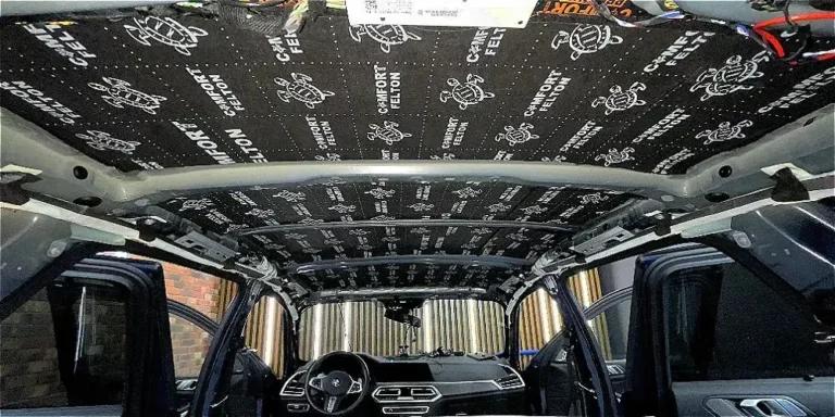 Шумоизоляция крыши BMW X5 2022-2
