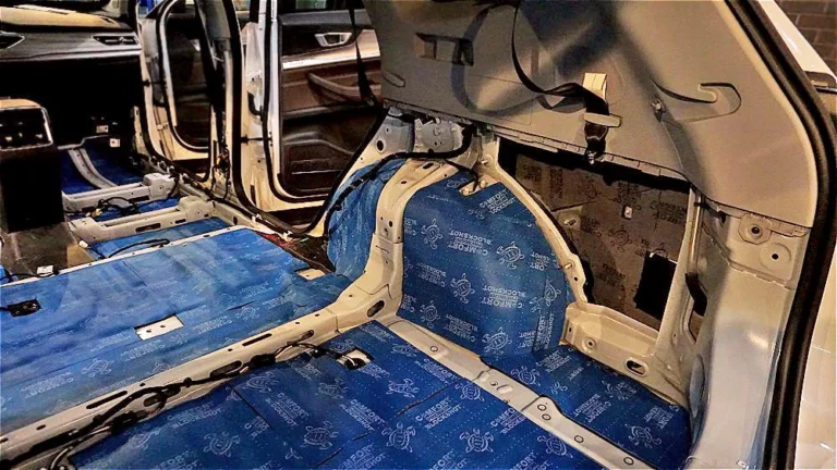 Шумоизоляция багажника Cherry Tiggo 8 prо-3