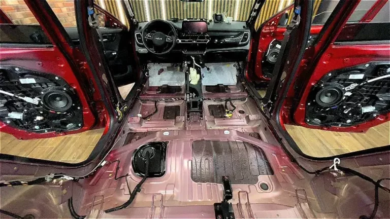 Шумоизоляция пола KIA Seltos 2023-1