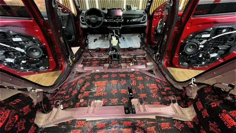 Шумоизоляция пола KIA Seltos 2023-2