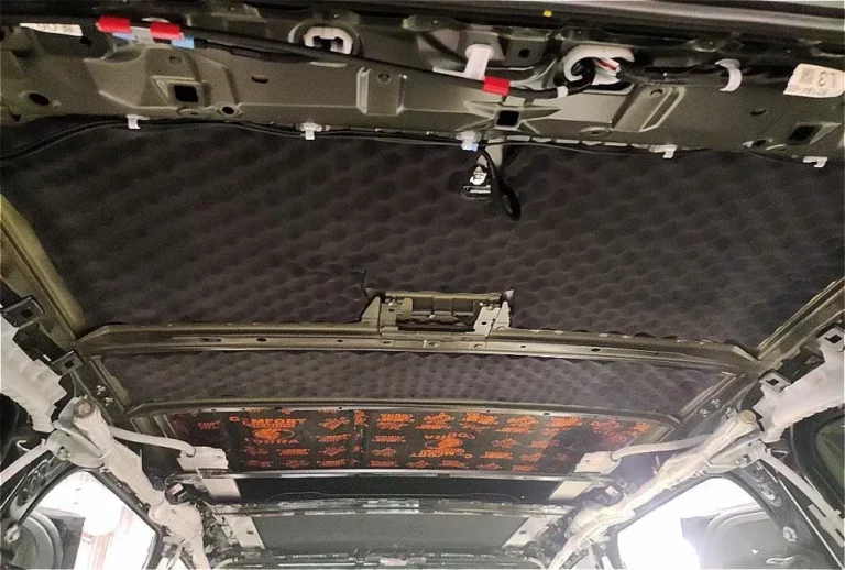Шумоизоляция крыши Lexus LX 2022-3
