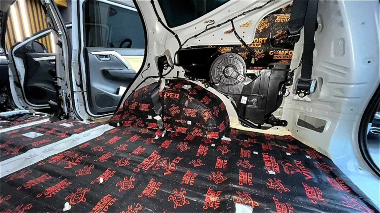 Шумоизоляция багажника Mitsubishi Montero Sport 2022-5