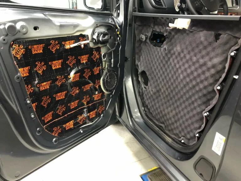 Шумоизоляция Skoda Kodiaq 2021 двер 1
