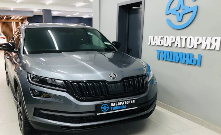 Шумоизоляция Skoda Kodiaq плитка