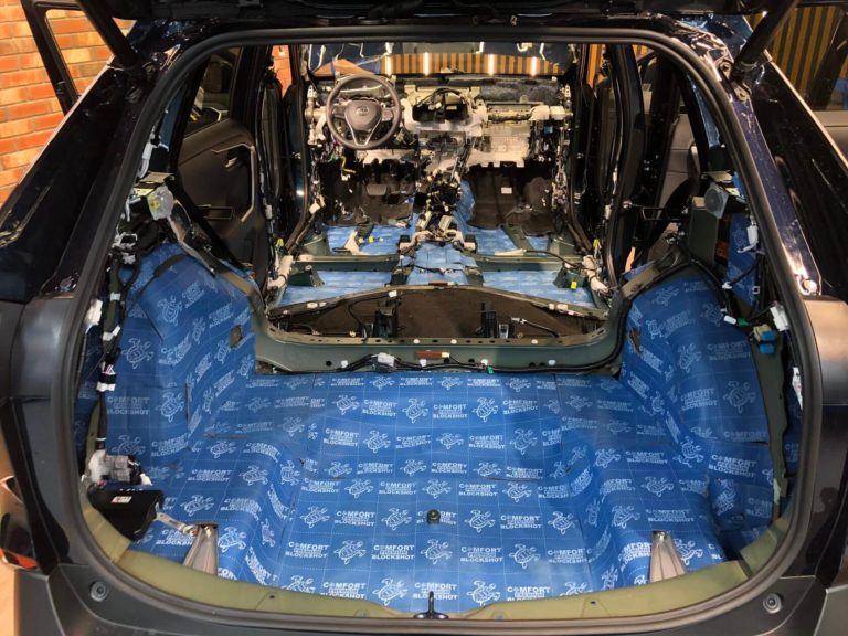 Шумоизоляция багажника Toyota RAV 4