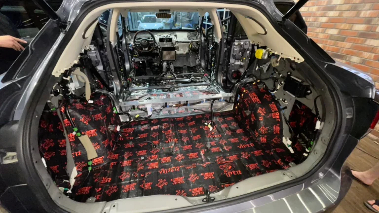 шумоизоляция багажника Lexus RX 2023-3